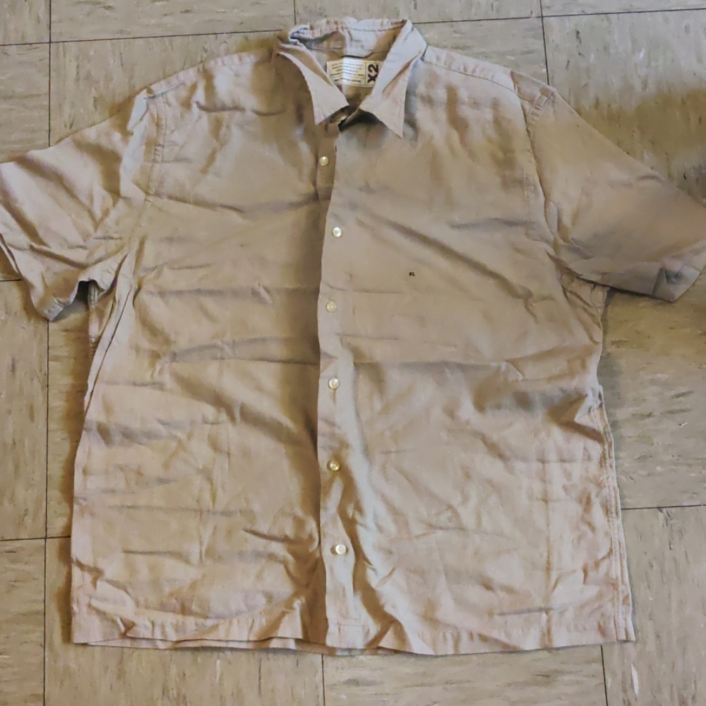 Men's Express X2 Button Up Collared Shirt